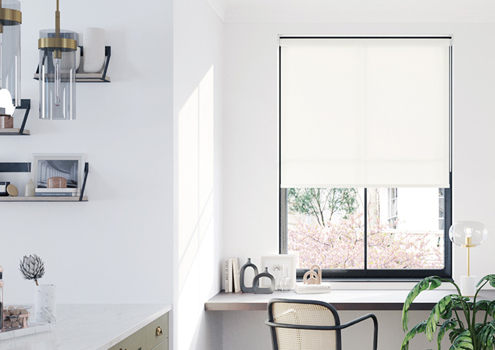 Andromeda, Breeze White - Roller Blind - Image 3